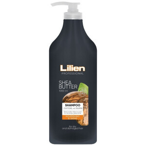 Lilien 1l Šampon Bamb. máslo suché a poškozené vlasy (12/krt)