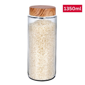 Dóza 1350ml Dřev víčko (12/krt) 