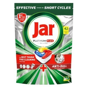 Jar Kapsle na nádobí Platinum 42ks Plus Yellow (4/krt)