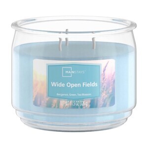 WM Main Svíčka ve skle 326g Wideopen Fields (5/krt)