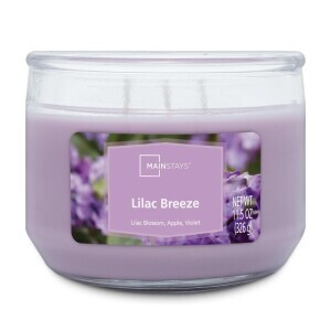 WM Main Svíčka ve skle 326g Lilac Breeze (4/krt)