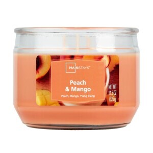 WM Main Svíčka ve skle 326g Peach&Mango (5/krt)