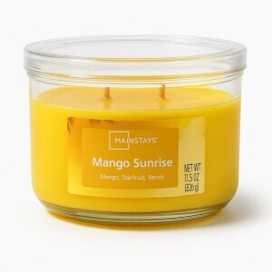WM Main Svíčka ve skle 326g Mango Sunrise (4/krt)