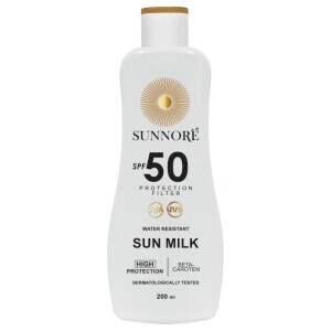 Sunnroré 200ml Opalovací mléko SPF 50 (14/krt)