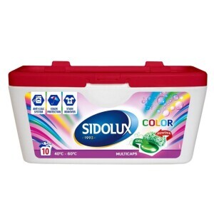 Sidolux Prací kapsle 10ks Color (12/krt)