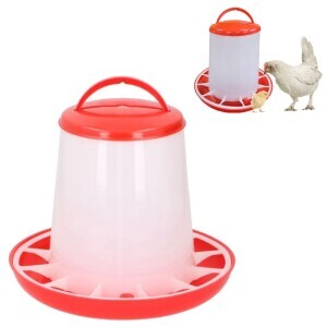 Krmítko pro slepice 1 kg Ø18×18,5cm(24/krt)