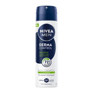 Nivea 150ml Spray N M AP Derma Control Sensitive (30/krt)
