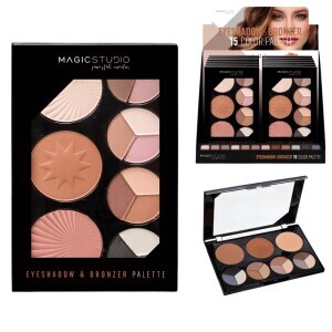 Magic Studio Eyeshadow&Bronzer Palette (12/bal)