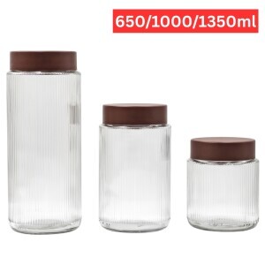 Sada dóz 650/1000/1350ml Plast víčko (6/krt)