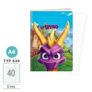 Argus Sešit A6/644 LC Lic.Spyro (6/bal)