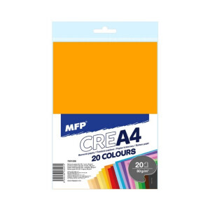 MFP Barevné papíry A4/20listů (10/bal)