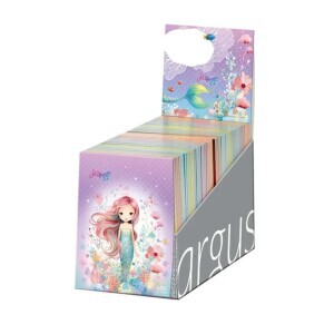 Argus Zápisník trhací 9*12cm Mermaid (48/bal)