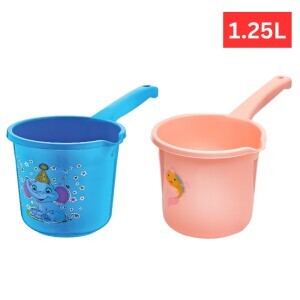 Dunya Dětský kbelík plast 1,25l transparent (48/krt)