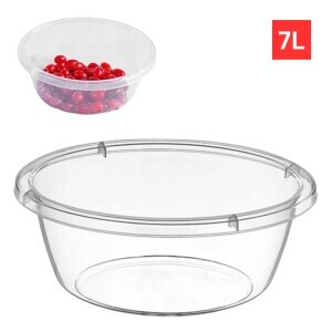 Dunya Lávor plast Transparent 7l (48/krt)