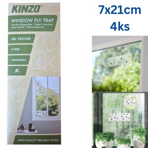 Kinzo Garden okenní past na mouchy 7x21cm(24/krt)