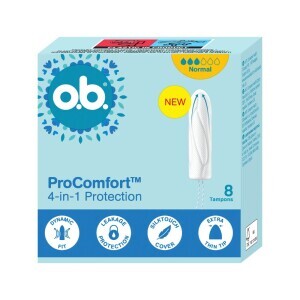 O.B. Tampony 8ks PC Normal(8/bal 360/krt)