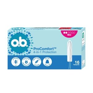 O.B. Tampony 16ks PC Mini(16/bal 384/krt)