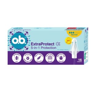 O.B. Tampony 16ks Extra Protect Normal(16/bal 144/krt)