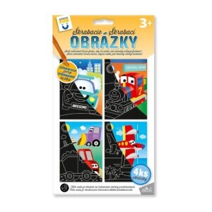 Kreativní sada - Škrabací obrázky