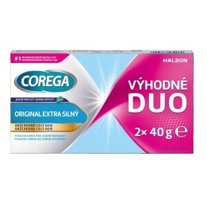 Corega 2*40g fixační krém Original Extra silný (12/krt)