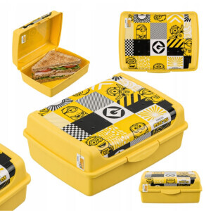 Box na svačinu Carla 1l Minions Sunny Yellow (10/krt)