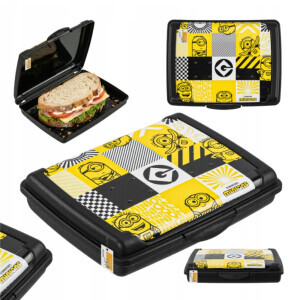 Box na svačinu Carla 500ml Minions Black (10/krt)