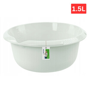 Miska kulatá+výlevkou 1,5l Soft Green (10/krt)