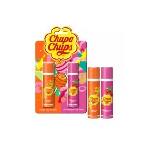 Chupa Chups Balzám na rty 2*4g N Orange&Strawberry (6/bal 72/krt)