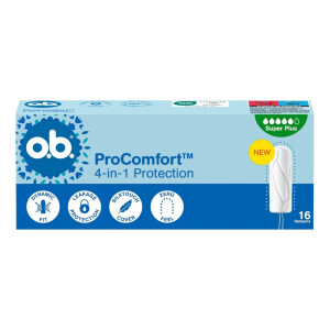 O.B. Tampony 16ks PC Super Plus(16/bal 120/krt)