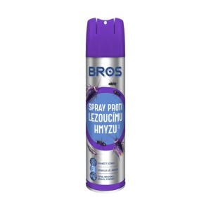 Bros 400ml Spray proti lezoucímu hmyzu (12/bal)
