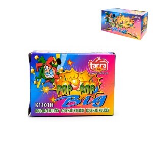 Bouchací Kuličky Pop Pop Big (50/bal 300/krt)