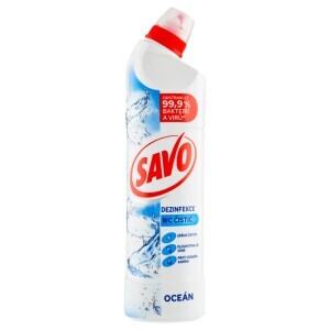 Savo 700ml WC čistič Oceán (12/krt)