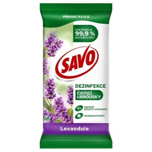 Savo Vlh.ubrousky 30ks Levandule (12/krt)
