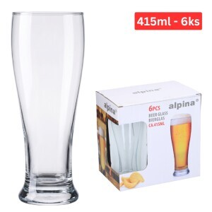 Alpina Sklenice na pivo 415ml 6ks (4/krt)