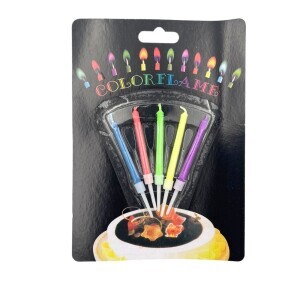 Dortová svíčka 5ks (100/bal 400/krt)