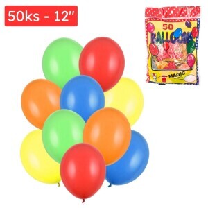 Balónky 50ks/12" (200/krt)