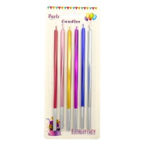 Dortová svíčka 6ks/14cm  (24/bal 576/krt)