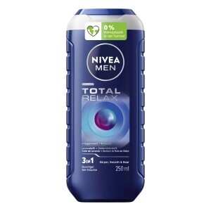 Nivea 250ml SG 3v1 N M Total Relax (6/bal 24/krt)