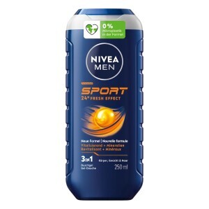 Nivea 250ml SG 3v1 N M Sport (6/bal 24/krt)