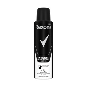 Rexona 150ml Spray AP M Invisible Black+White (6/bal)