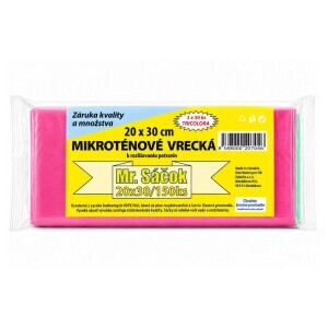 Mr.Sáček Mikrotenové sáčky 20x30cm 150ks (50/krt)