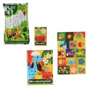 Toi-Toys Omalovánky s samolepky Dino (36/bal 72/krt)
