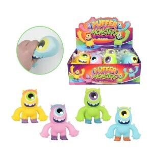 Toi-Toys Mačkací hračka Monster 12cm 4ass (12/bal)