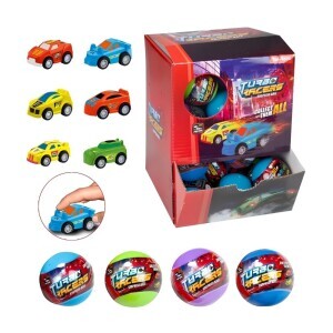 Turbo Racer Suprise vajíčka 7ass (36/krt)