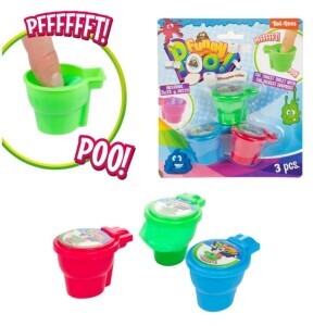 Toi-Toys Sliz Putty záchod Mini 3ass(24/krt)