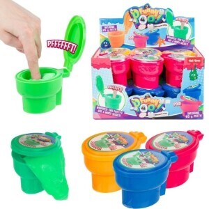 Toi-Toys Sliz Putty záchod 4ass(12 / 24/krt)