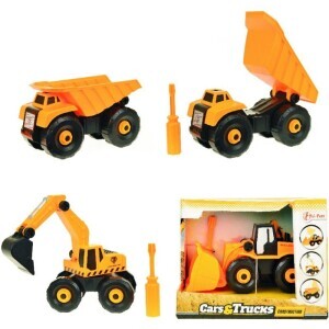 Vehicool Vozidlo stavebi DIY 3ass (6/krt)