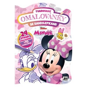 Tvarované omalovánky Minnie