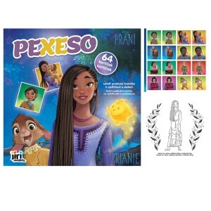 Pexeso v sešitu Přání