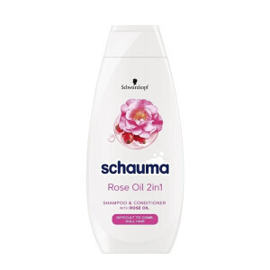 Schauma 400ml Šampon CZ F Rose Oil 2in1 Silk Comb (5/bal 20/krt)